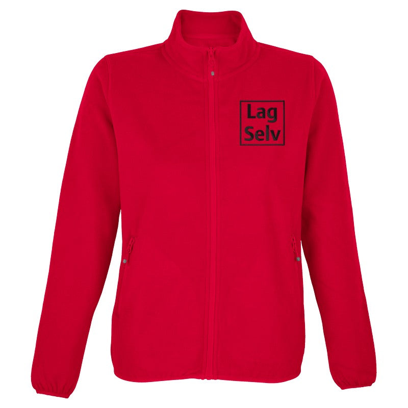 Custom Women's Microfleece Zip Jacket with Embroidery | Design Your Own with Your Logo