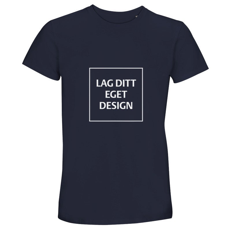 Recycled Unisex Crewneck T-shirt | Design Your Own Custom Print Tee