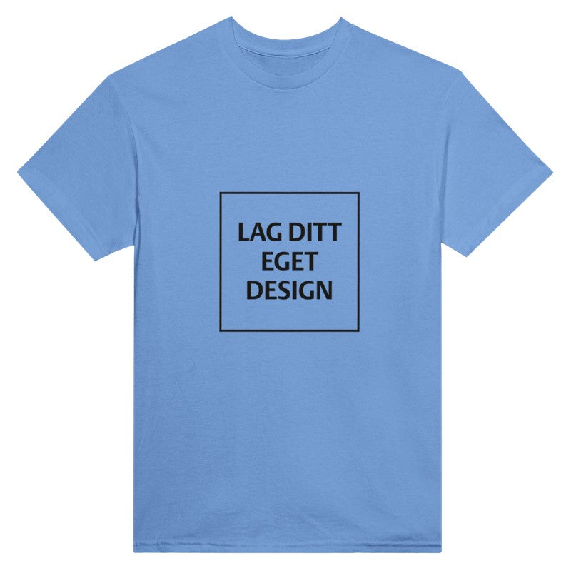 Custom Heavyweight Unisex Crewneck T-Shirt | Design Your Own Print
