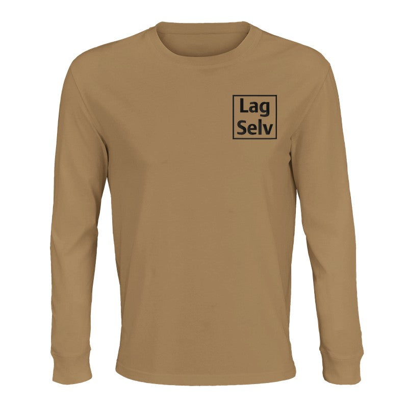 Design Your Own Organic Long Sleeve T-Shirt with Custom Embroidery