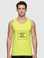 Custom Men's Sporty Tank Top | Quick-Drying Performance Polyester