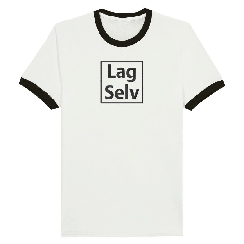 Unisex Ringer T-shirt with Embroidery - Design Your Own