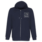Organic Unisex Zip Hoodie | Custom Embroidery