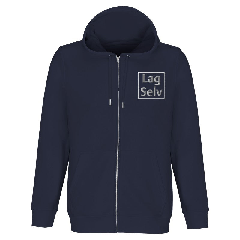 Organic Unisex Zip Hoodie | Custom Embroidery