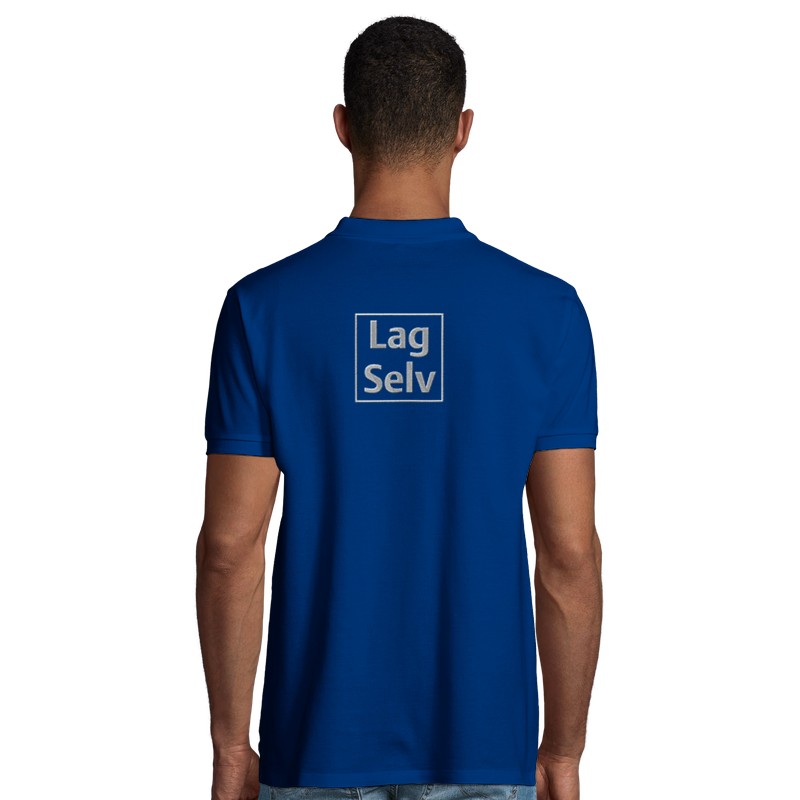 Men's Organic Cotton Polo Shirt – Design Your Own with Custom Embroidery
