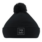 Custom Pom Pom Beanie | Design Your Own with Embroidery