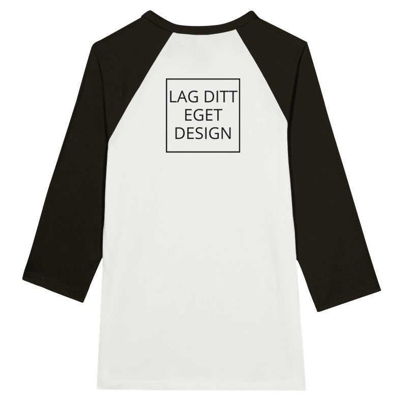 Unisex 3/4 Sleeve Raglan T-Shirt – Create Your Unique Design