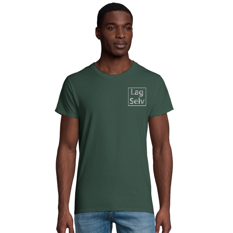 Organic Men's Fitted T-Shirt for Custom Embroidery | Design Your Own