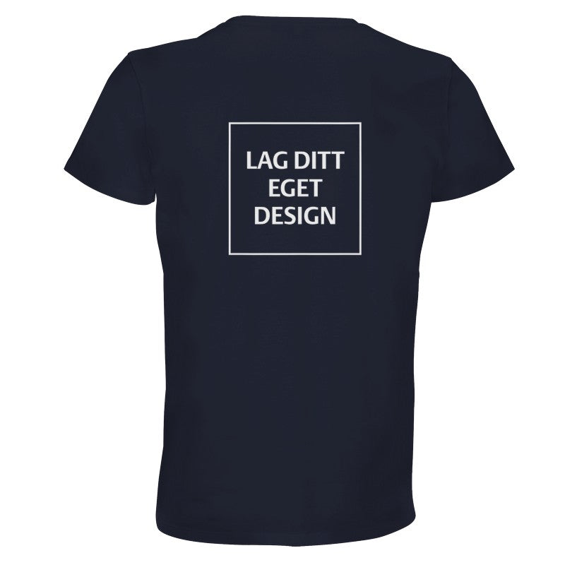 Recycled Unisex Crewneck T-shirt | Design Your Own Custom Print Tee