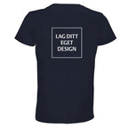 Recycled Unisex Crewneck T-shirt | Design Your Own Custom Print Tee
