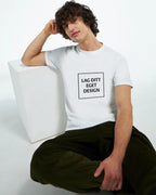 Custom Heavyweight Unisex Crewneck T-Shirt | Design Your Own Print