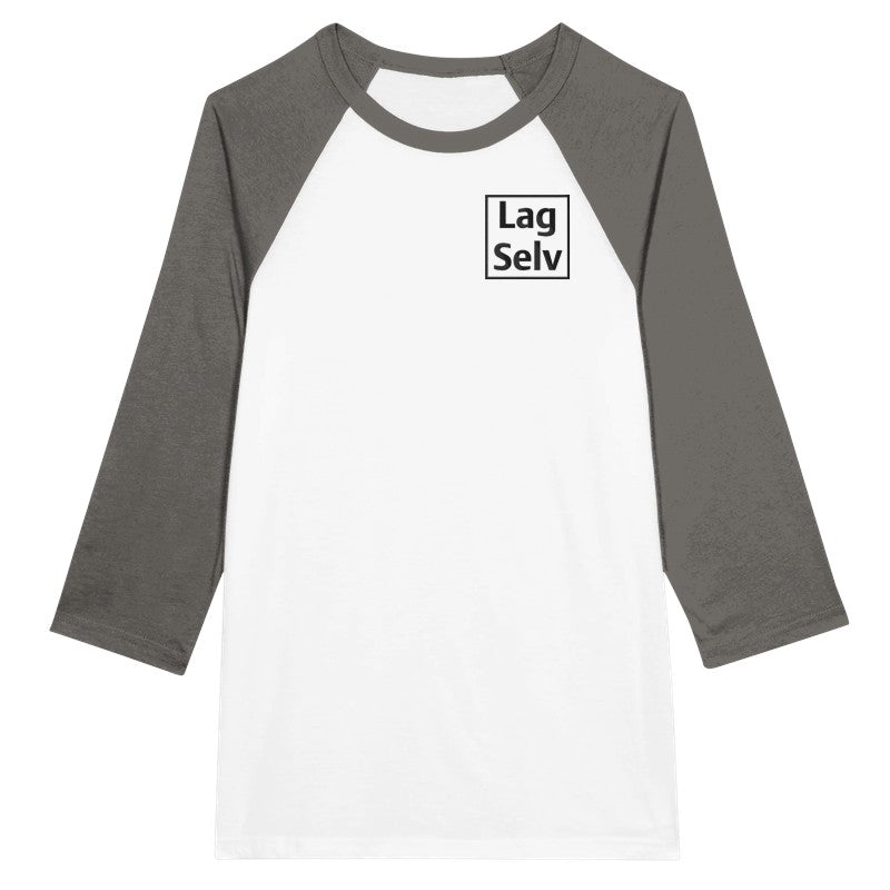 Create Your Own Unisex Raglan 3/4 Sleeve T-Shirt | With Custom Embroidery