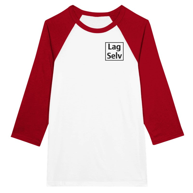 Create Your Own Unisex Raglan 3/4 Sleeve T-Shirt | With Custom Embroidery