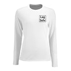Women's Custom Long Sleeve Fitted T-Shirt | Design Your Own Embroidery