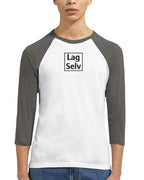 Create Your Own Unisex Raglan 3/4 Sleeve T-Shirt | With Custom Embroidery