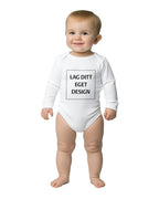 Custom Long Sleeve Baby Bodysuit | Warm Cotton Onesie