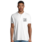 Men's Organic Cotton Polo Shirt – Design Your Own with Custom Embroidery