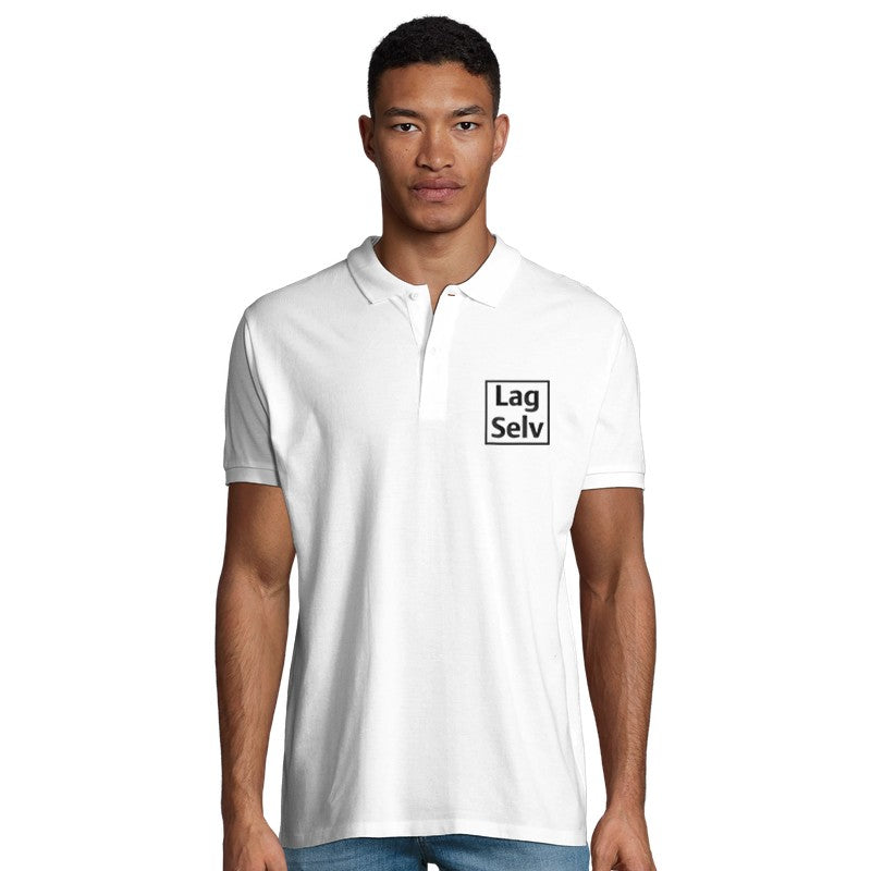 Men's Organic Cotton Polo Shirt – Design Your Own with Custom Embroidery