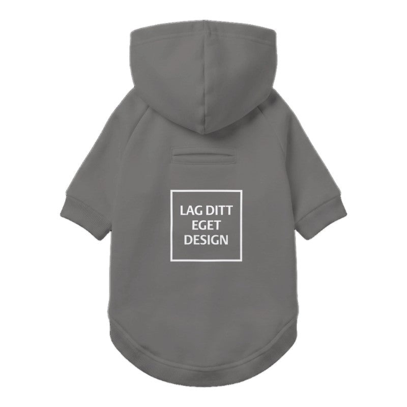 Custom Dog Hoodie with Print | Warm Fleece Sweatshirt for Dogs