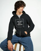 Custom Zip Hoodie | Design Your Own Personalized Hooded Jacket with Print