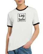 Unisex Ringer T-shirt with Embroidery - Design Your Own
