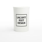 Classic Porcelain Mug Slim 10oz Blank White | Design Your Own