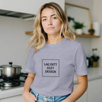 Premium Unisex Crewneck T-Shirt | Design Your Own with Custom Print