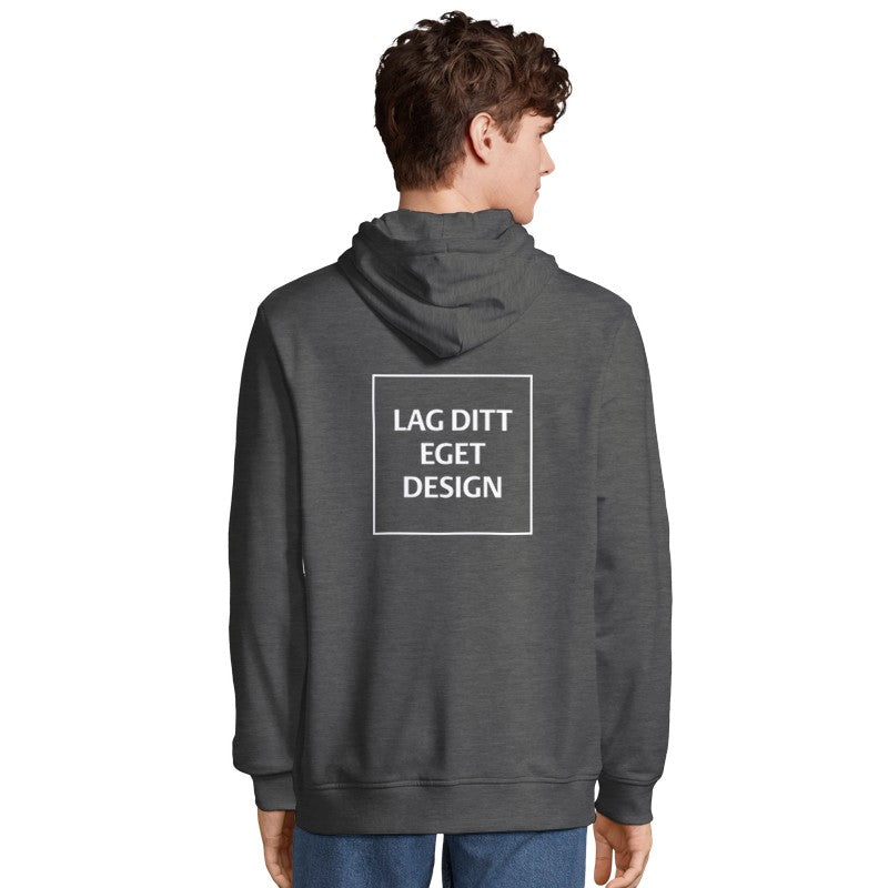 Custom Organic Zip Hoodie | Unisex Personalized Apparel