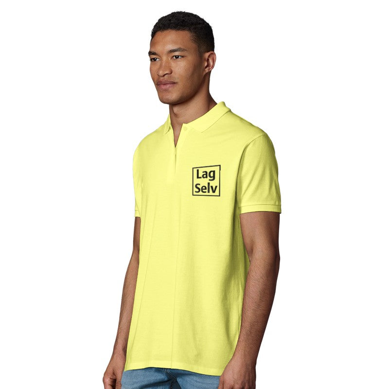 Men's Organic Cotton Polo Shirt – Design Your Own with Custom Embroidery