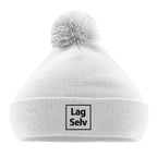 Custom Pom Pom Beanie | Design Your Own with Embroidery