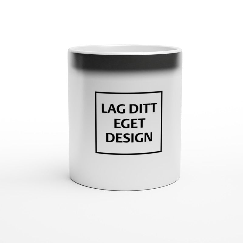 Magic Ceramic Mug 11oz Blank Black | Design Your Own