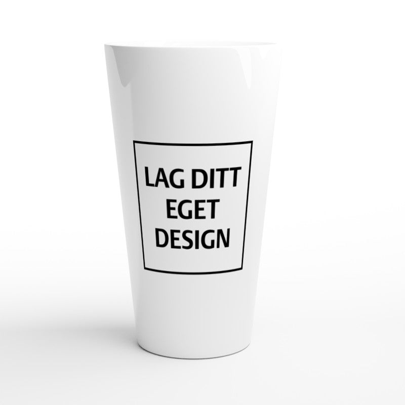 Ceramic Latte Mug 17oz Large Blank White | Design Your Own