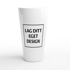 Ceramic Latte Mug 17oz Large Blank White | Design Your Own
