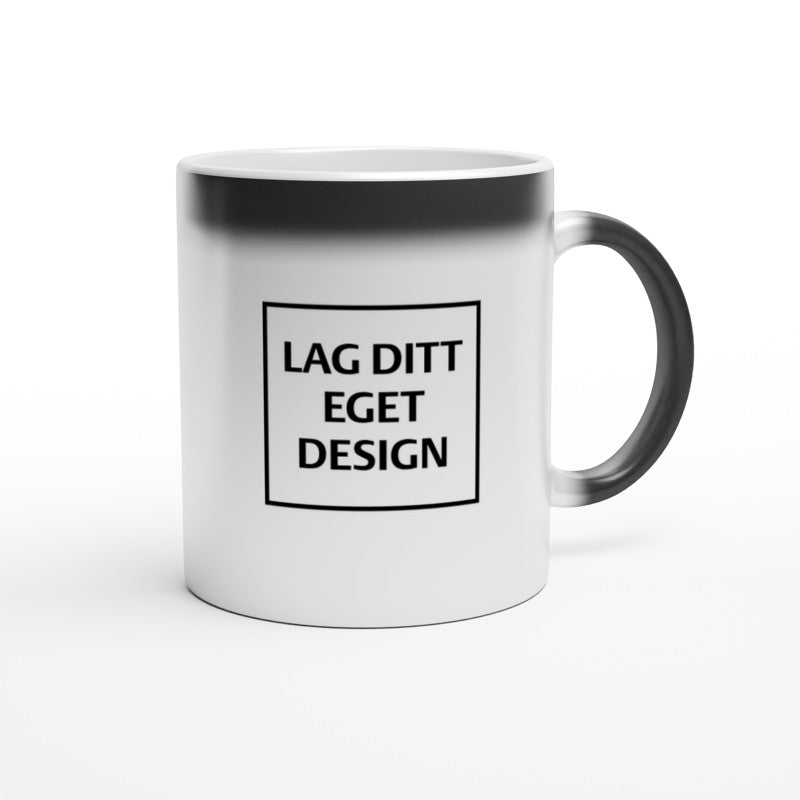 Magic Ceramic Mug 11oz Blank Black | Design Your Own