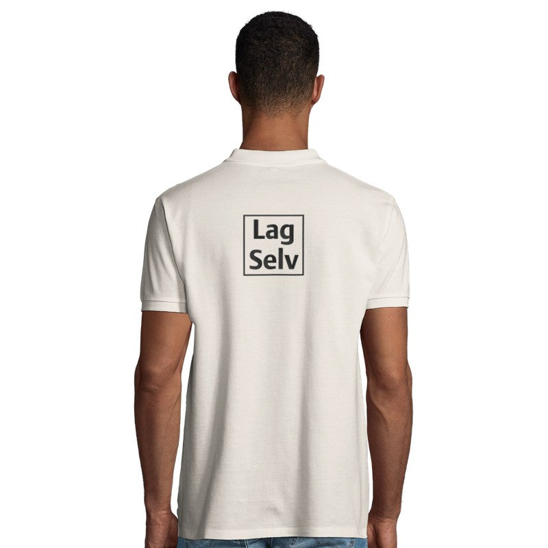 Men's Organic Cotton Polo Shirt – Design Your Own with Custom Embroidery