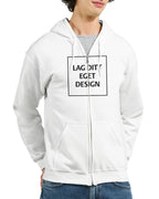 Custom Zip Hoodie | Design Your Own Personalized Hooded Jacket with Print