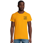 Organic Men's Fitted T-Shirt for Custom Embroidery | Design Your Own