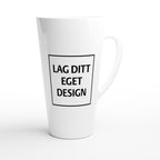 Ceramic Latte Mug 17oz Large Blank White | Design Your Own