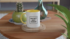 White Ceramic Mug with Color Inside | Custom Print