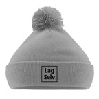 Custom Pom Pom Beanie | Design Your Own with Embroidery