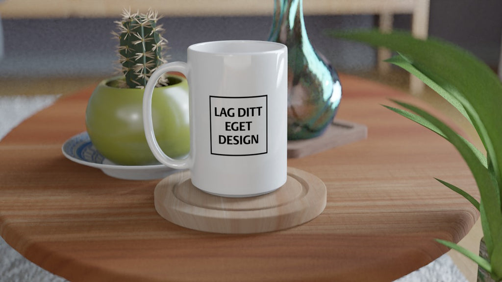 Custom White Ceramic Mug | Your Print