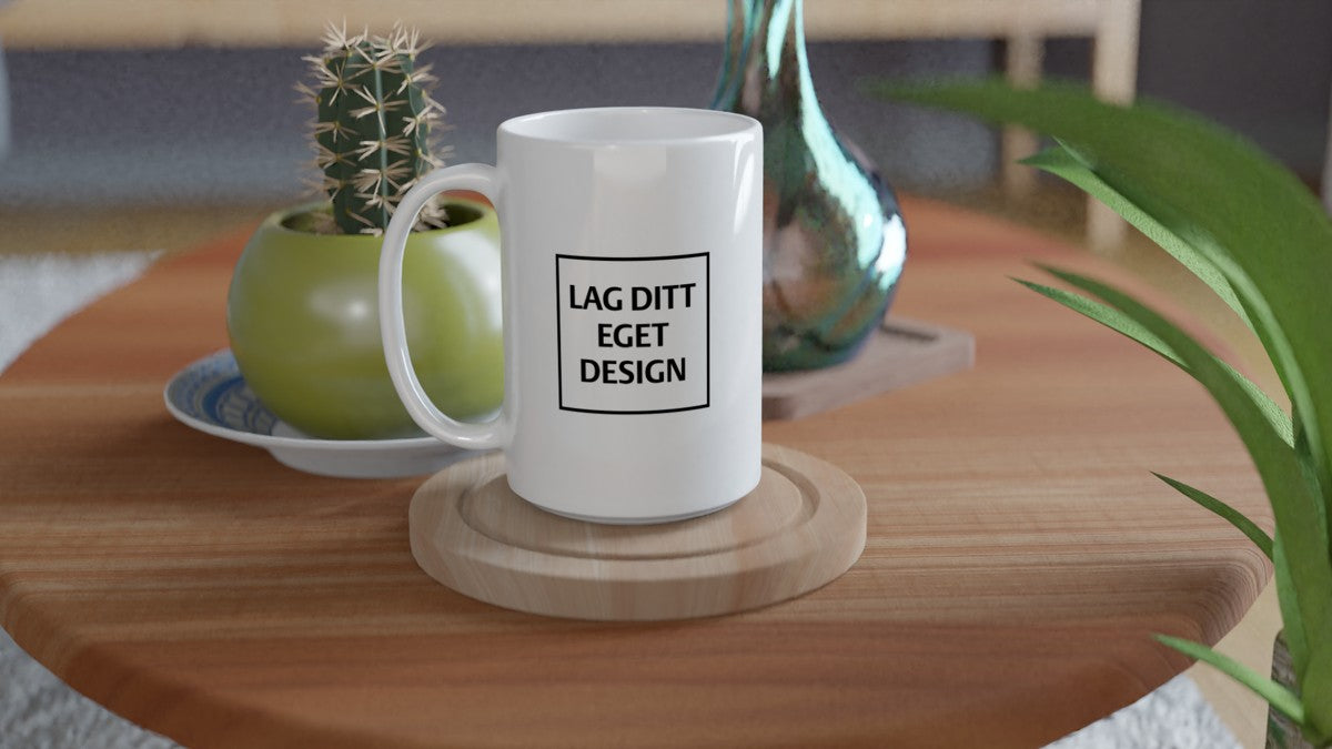 Custom White Ceramic Mug | Your Print