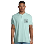 Men's Organic Cotton Polo Shirt – Design Your Own with Custom Embroidery