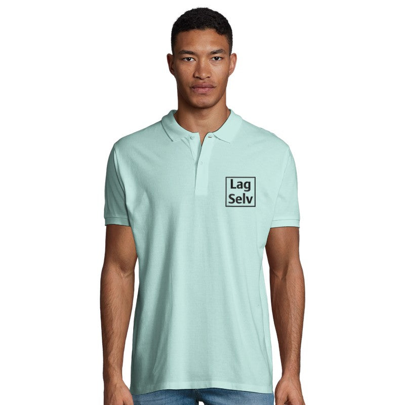 Men's Organic Cotton Polo Shirt – Design Your Own with Custom Embroidery