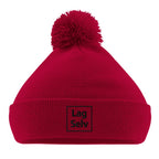 Custom Pom Pom Beanie | Design Your Own with Embroidery
