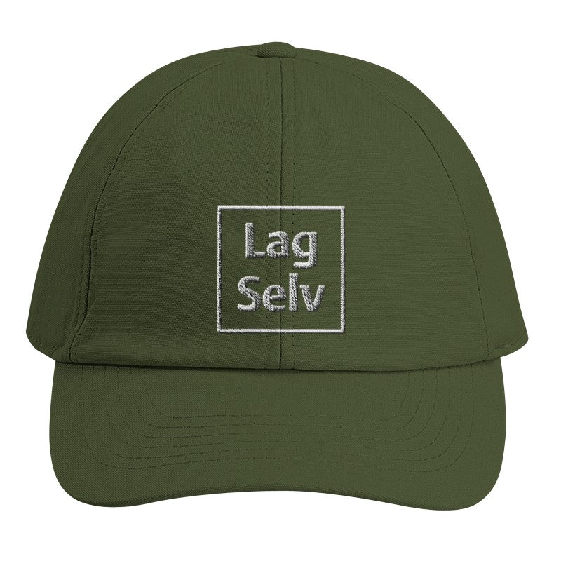 Organic 6-Panel Dad Cap | Customize with Your Own Embroidered Logo