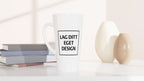 Ceramic Latte Mug 17oz Large Blank White | Design Your Own