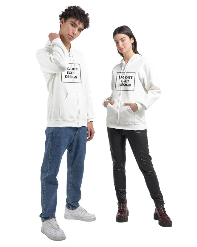Custom Zip Hoodie | Design Your Own Personalized Hooded Jacket with Print