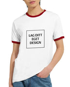 Unisex Ringer T-shirt with Custom Print
