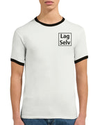 Unisex Ringer T-shirt with Embroidery - Design Your Own